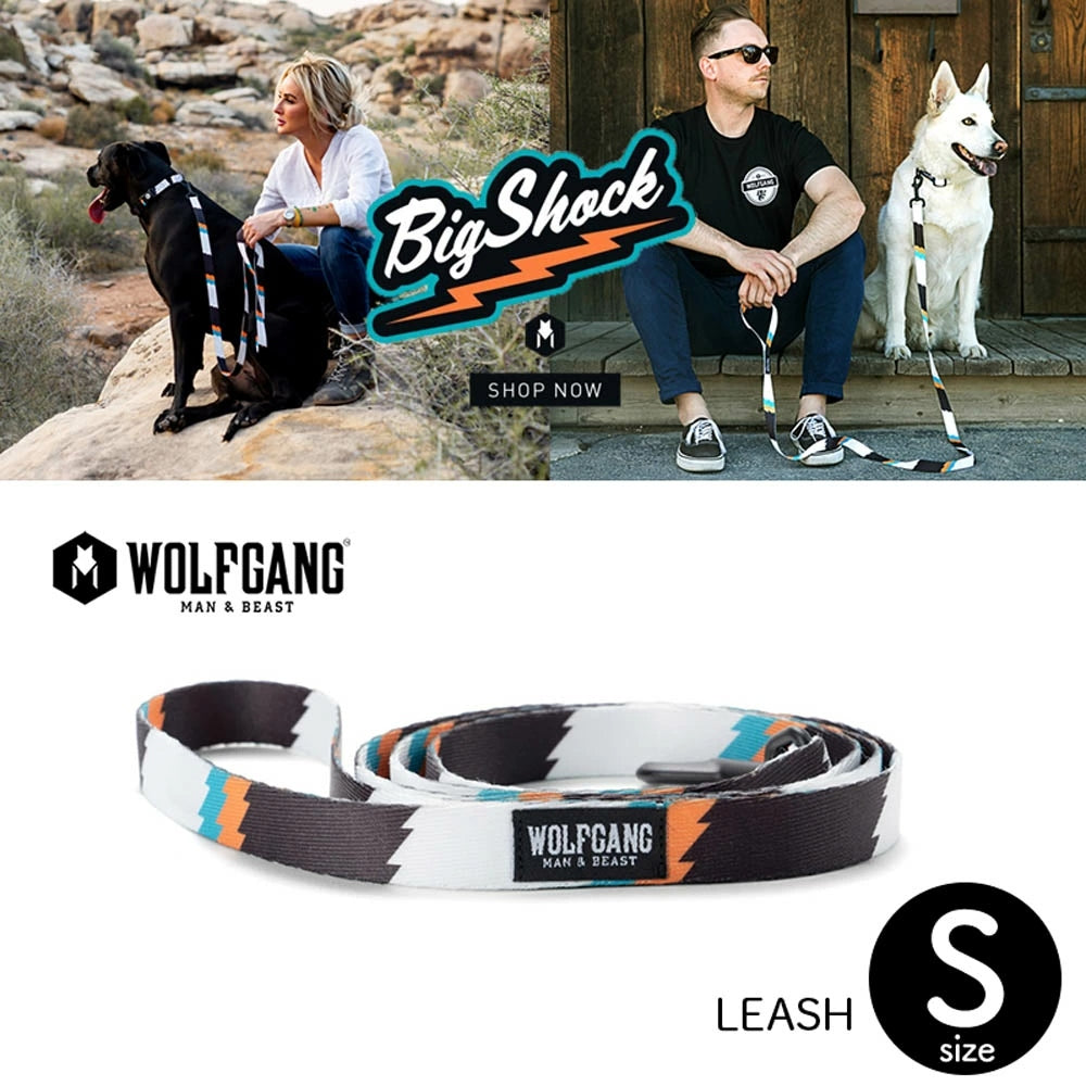 【WOLFGANG MAN & BEAST ウルフギャング マン&ビースト】リード BigShock Sサイズ※在庫限りで終了※
