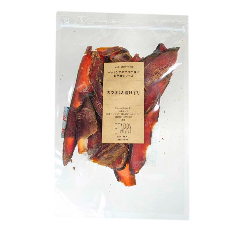 【STARRY ANIMAL】ペット用 おやつ カツオくん荒けずり 50g