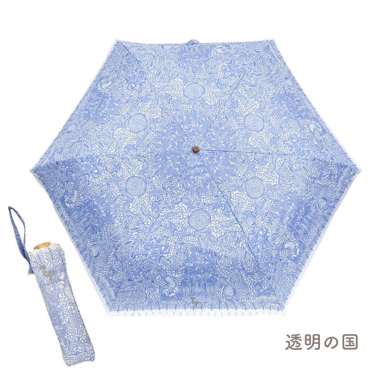 【KODUE HIBINO ひびのこづえ】晴雨兼用 折りたたみ傘 日傘