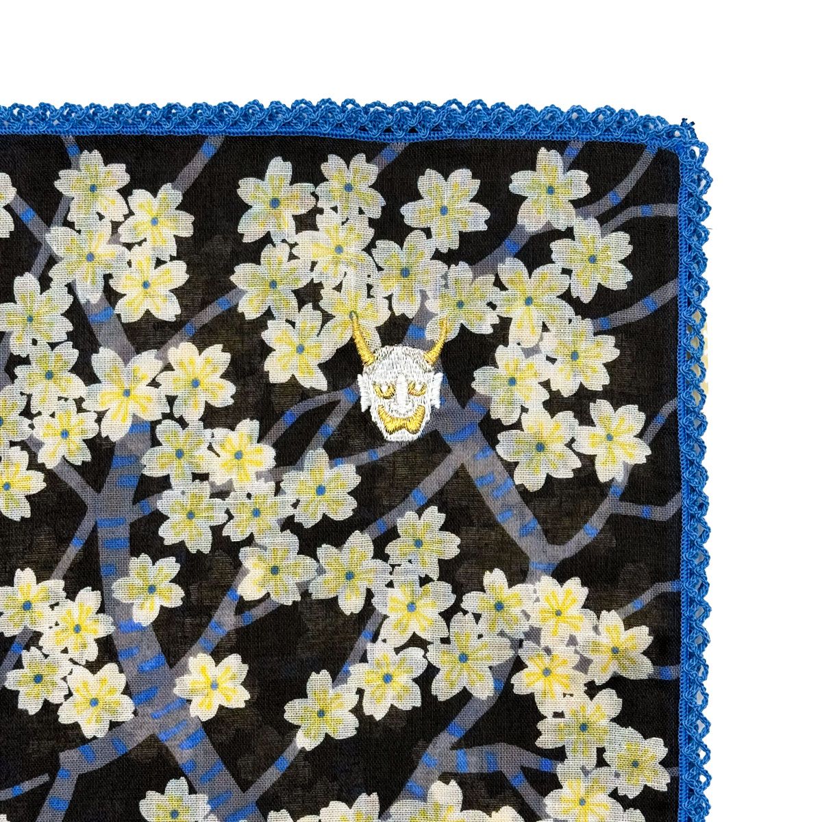 【KODUE HIBINO ひびのこづえ】ハンカチ 桜の森の満開の下 大判ハンカチ 58×58cm