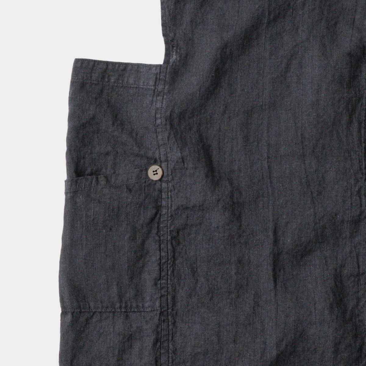 フルエプロン Lino e Lina アニタ リネン100% A271 ノワール A284 ルビ A320 アンストン A441 フラックス