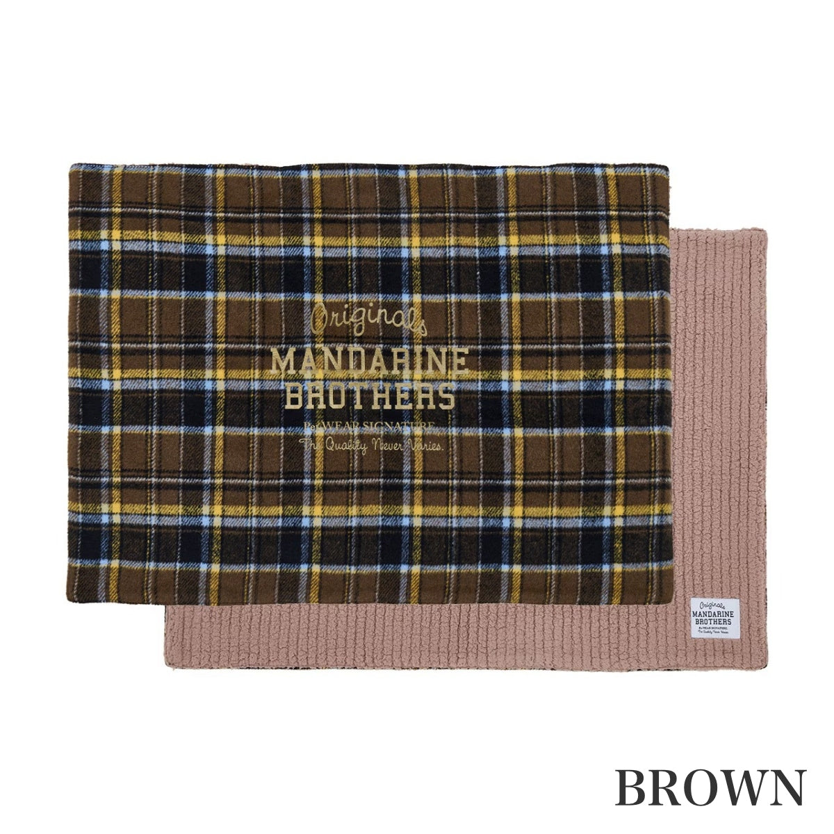 【MANDARINE BROTHERS マンダリンブラザーズ】 ボアカフェマット Boa Cafe Mat