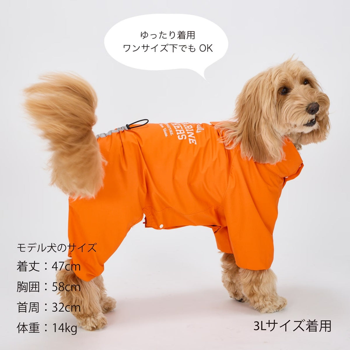 【MANDARINE BROTHERS マンダリンブラザーズ】レインスーツ RAIN SUIT