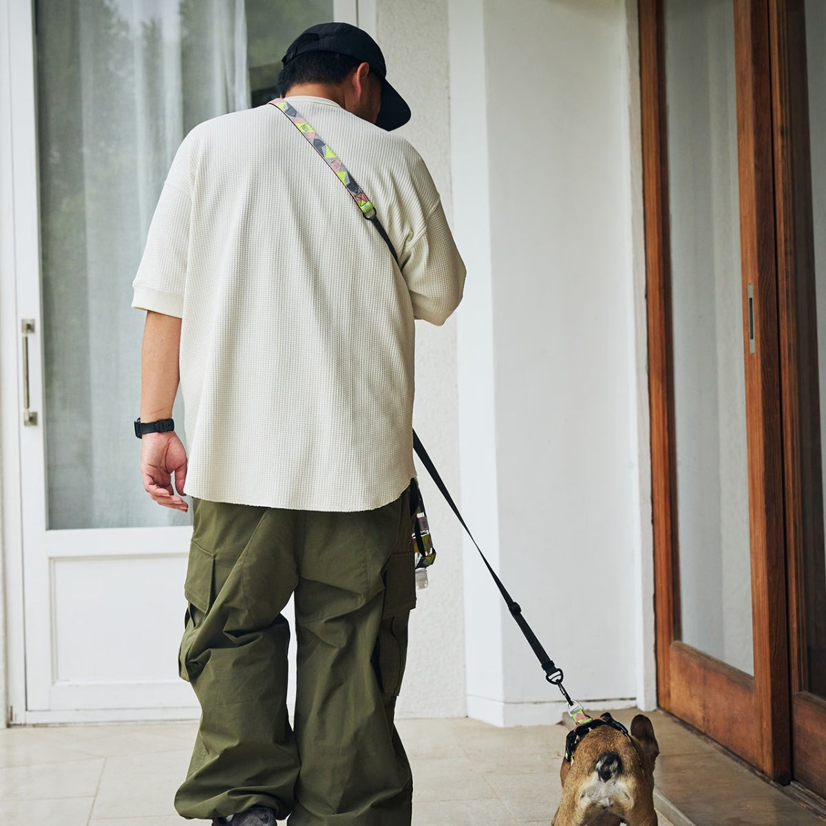 【MANDARINE BROTHERS マンダリンブラザーズ】リフレクティブハンズフリーリード Reflective Hands Free Leash