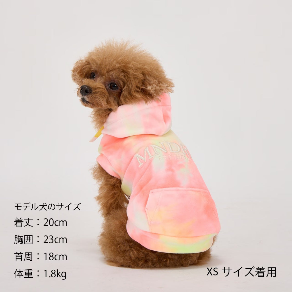 【MANDARINE BROTHERS マンダリンブラザーズ】タイダイフーディ TIE-DYE HOODIE