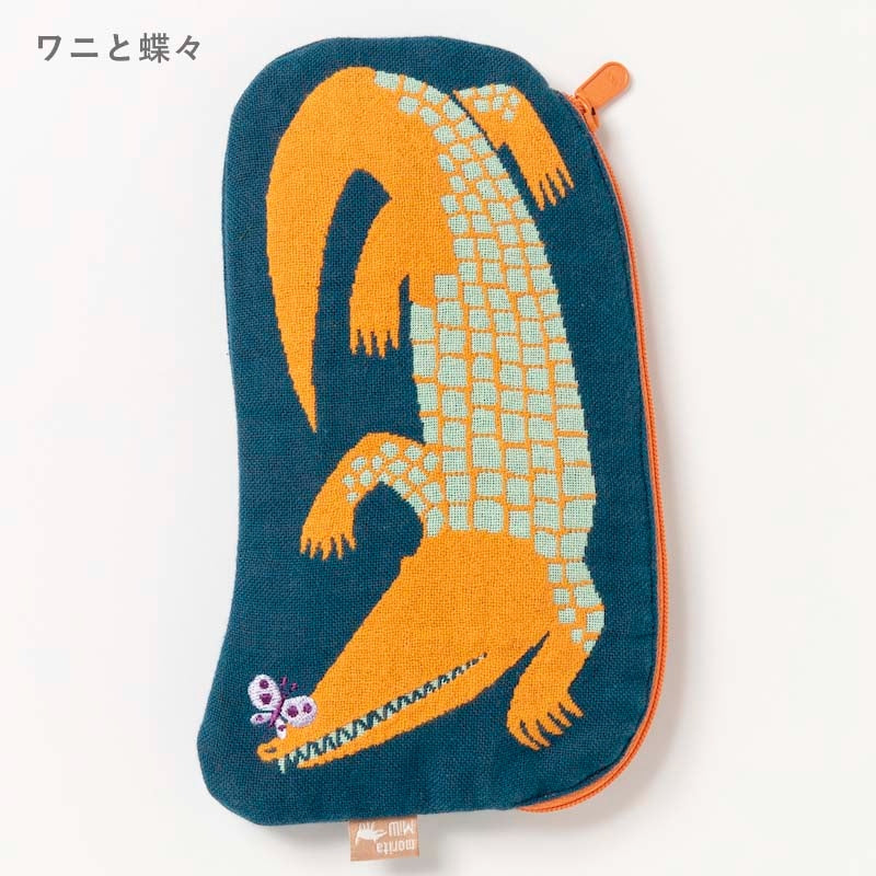 【moritaMiW】ポーチ ウサギ・ドードー・ワニ