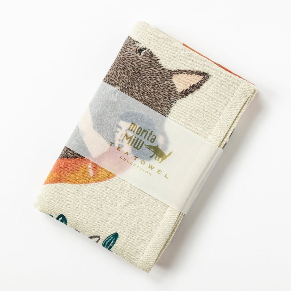 【moritaMiW】ティータオル オオカミ・サル・イヌ