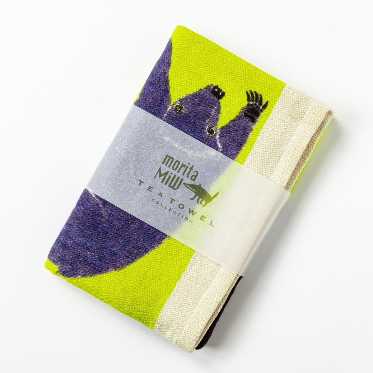 【moritaMiW】ティータオル ウサギ・クマ・ナマケモノ