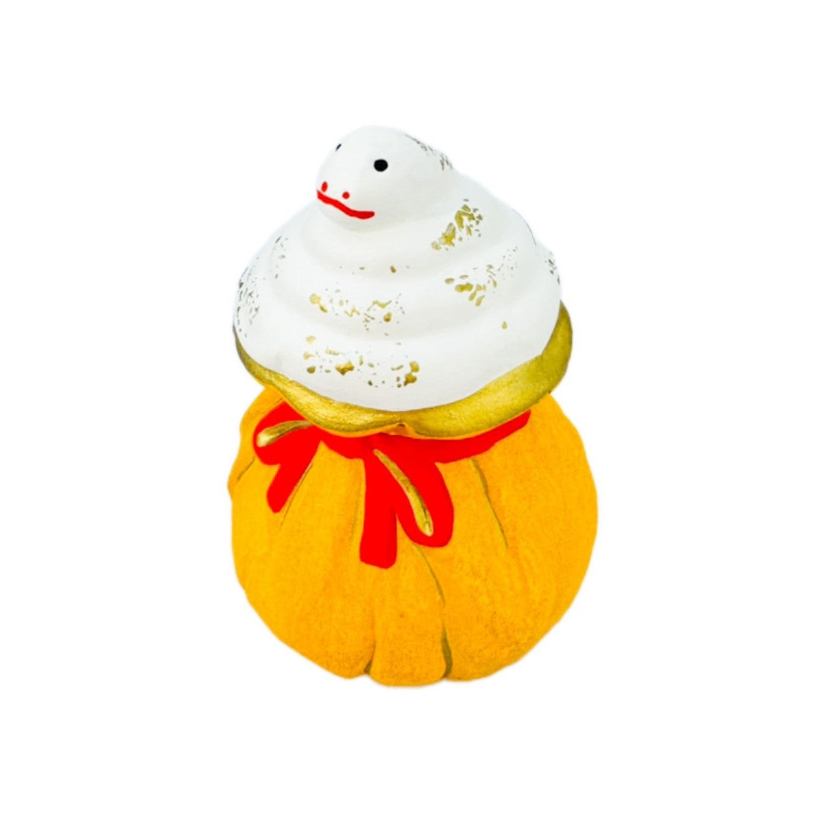 【つつみのおひなっこや】 干支 巳(小)へび ヘビ 蛇 干支置物 堤人形