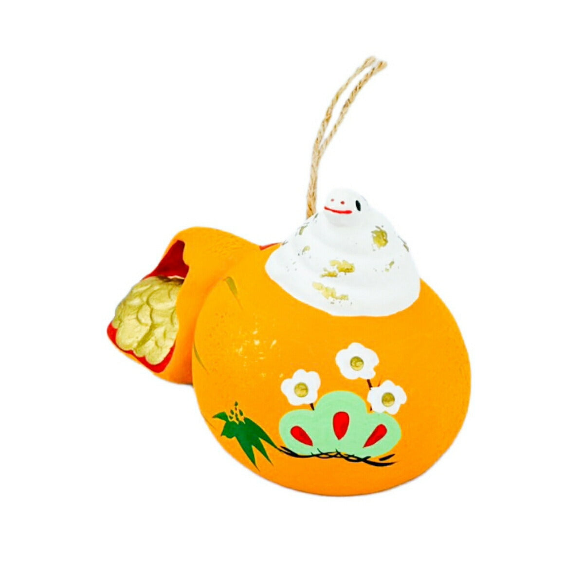 【つつみのおひなっこや】 干支 巳 へび ヘビ 蛇(土鈴) 干支置物 堤人形