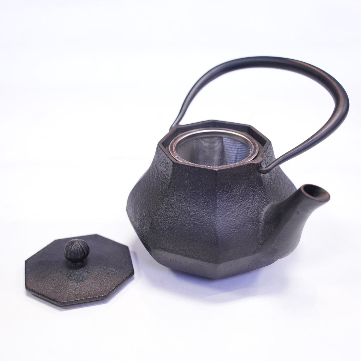 【及富】南部鉄器 及富 鉄瓶兼用急須 みやび小 黒 0.4L