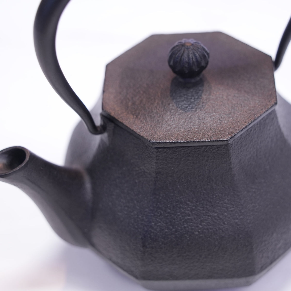 【及富】南部鉄器 及富 鉄瓶兼用急須 みやび小 黒 0.4L