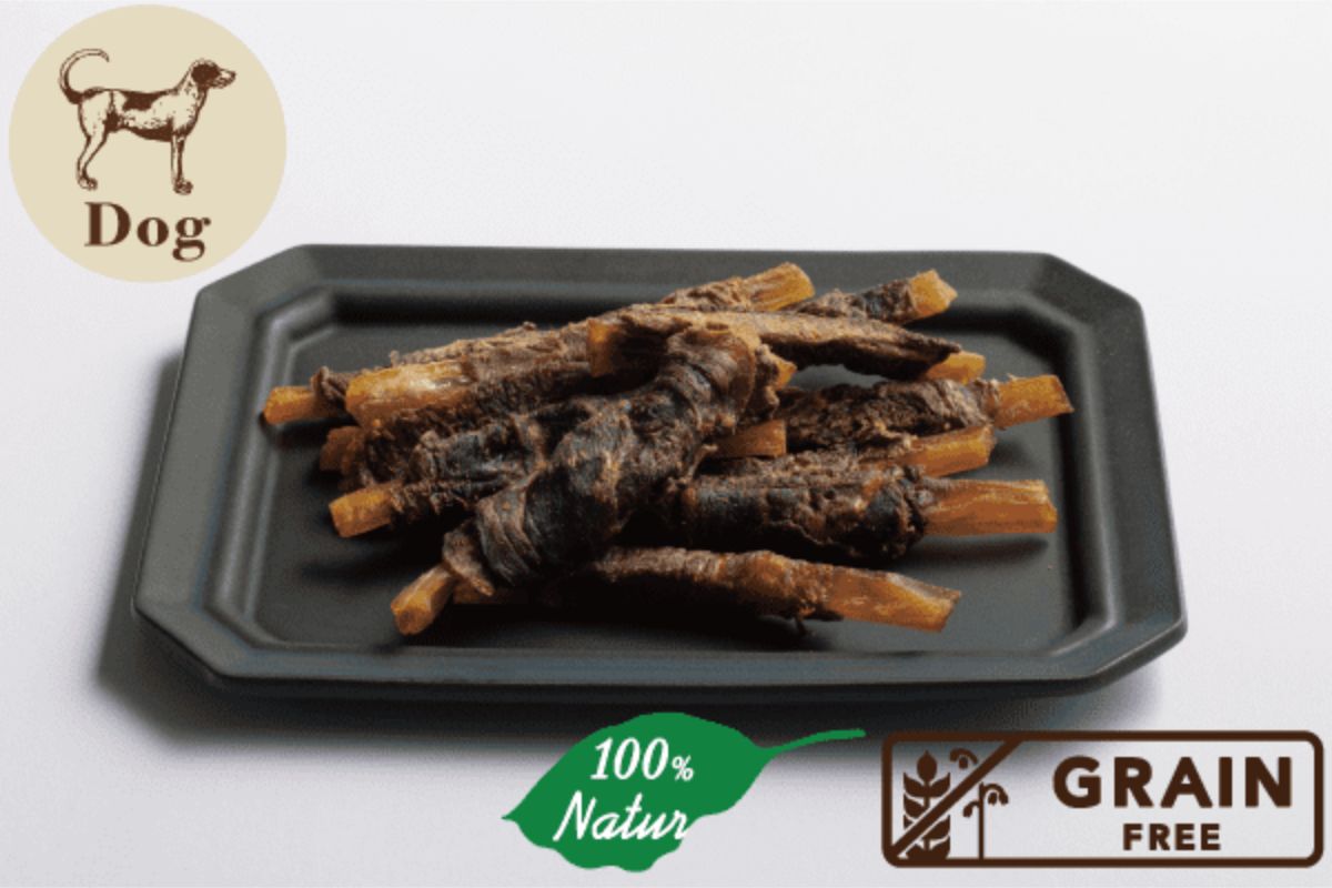 【Plaiaden プレイアーデン】極上 馬すじ 馬肉巻き 50g for Dog(タネンバウム)トリーツ