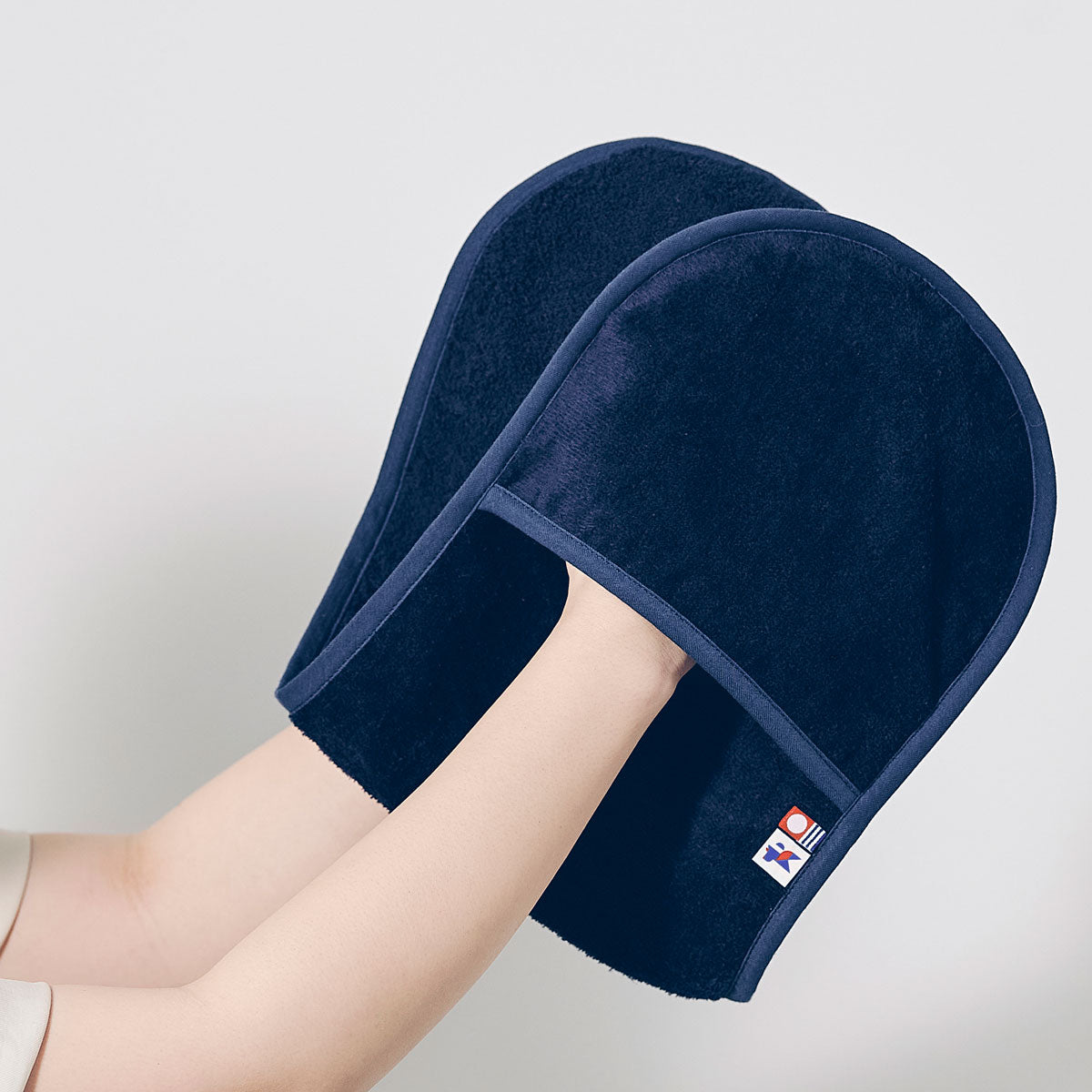 【HARTWELLDOG ハートウエルドッグ】ポケット付きお手入れタオル ペット用タオル
