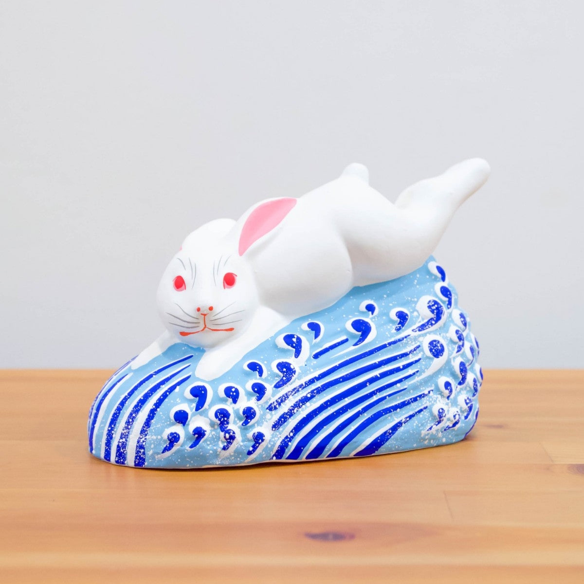 【つつみのおひなっこや】 干支 卯 兎 うさぎ(中)干支置物 堤人形