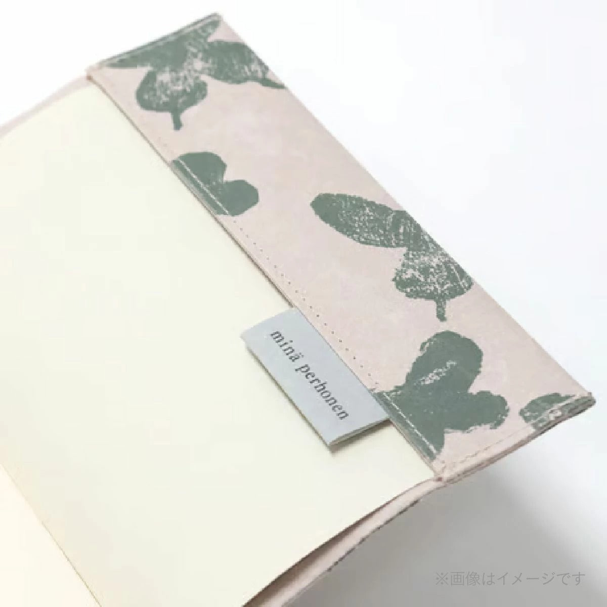 【SIWA 紙和】ブックカバー 文庫サイズ run run run 全2色 mina perhonen コラボ