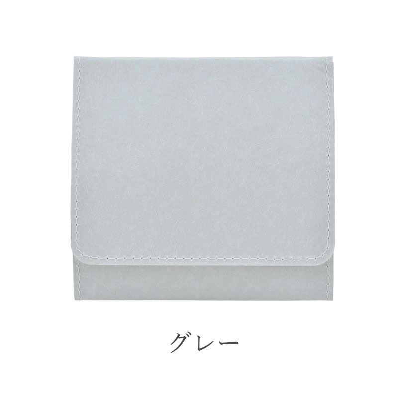 【SIWA 紙和】コインケース スナップ付