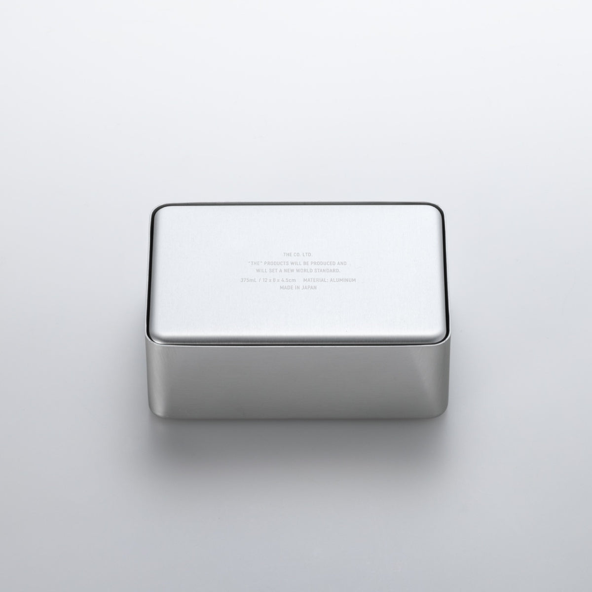 【THE ザ】THE LUNCH BOX 375ml アルミ製 ランチボックス