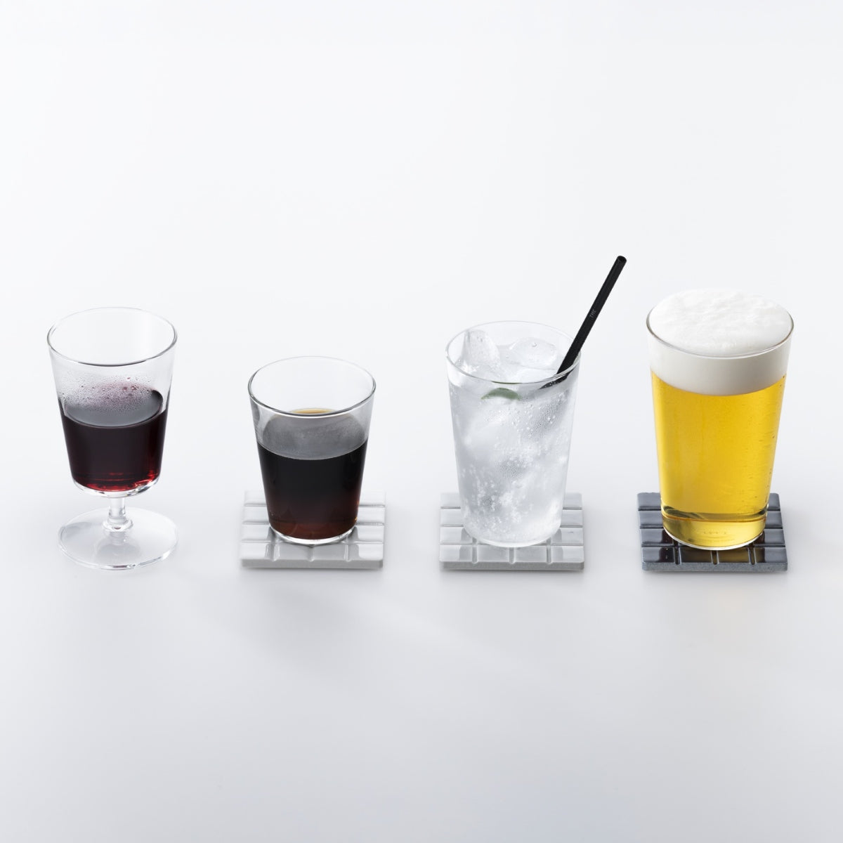 【THE ザ】THE STRAW BLACK 1本(単品)/ 4本セット アルミ製 捨てないストロー