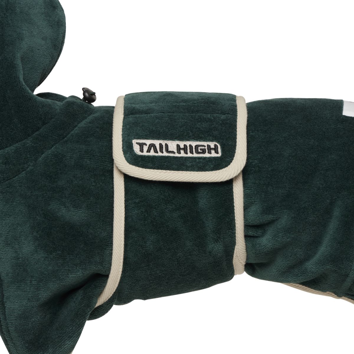 【TAILHIGH テールハイ】ドライローブ Go2 Drying Wearable Towel Mサイズ フォレストグリーン