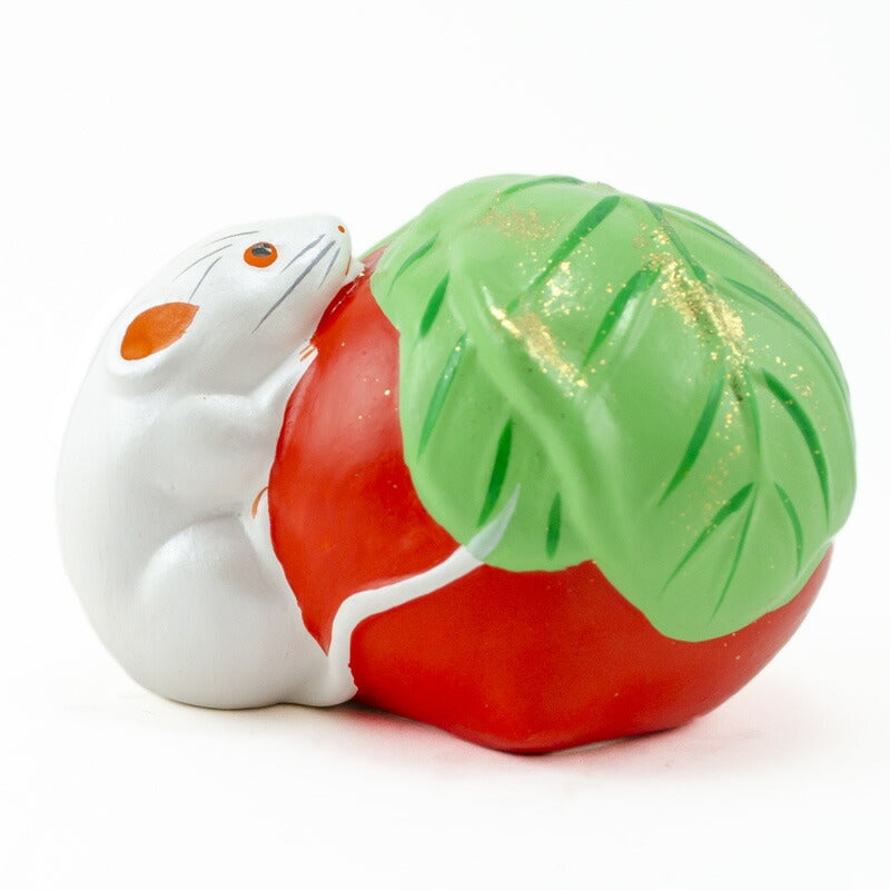 【つつみのおひなっこや】 干支 子 鼠 ねずみ かぶ 堤人形