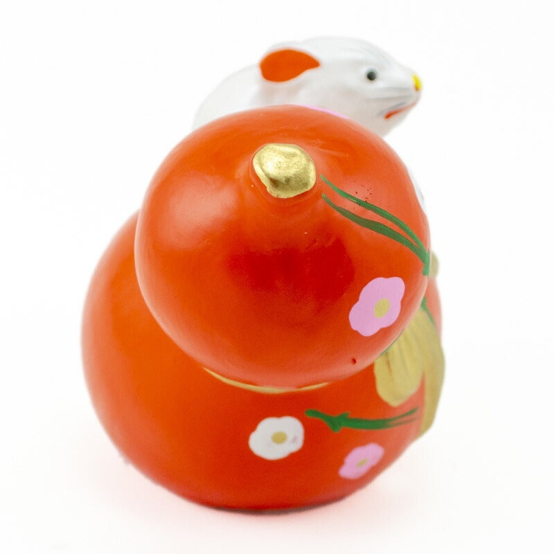 【つつみのおひなっこや】 干支 子 鼠 ねずみ ひょうたん 堤人形