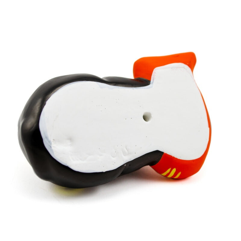 【つつみのおひなっこや】 堤人形 鯛引き寄せ猫 黒猫 幅8.5cm