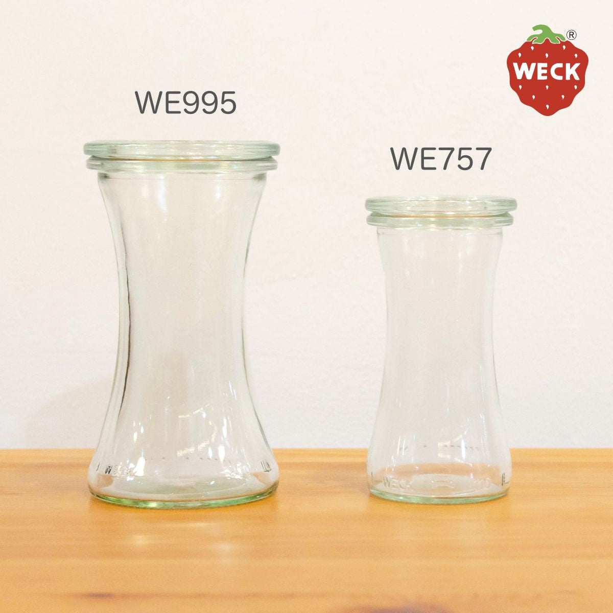 【WECK ウェック】デリカテッセン WE995 キャニスター 200ml Sサイズ