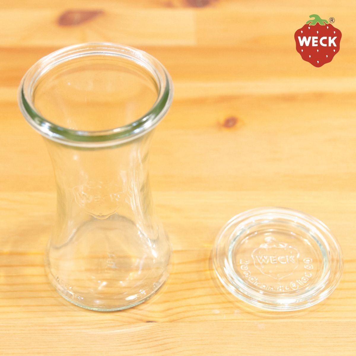 【WECK ウェック】デリカテッセン WE995 キャニスター 200ml Sサイズ