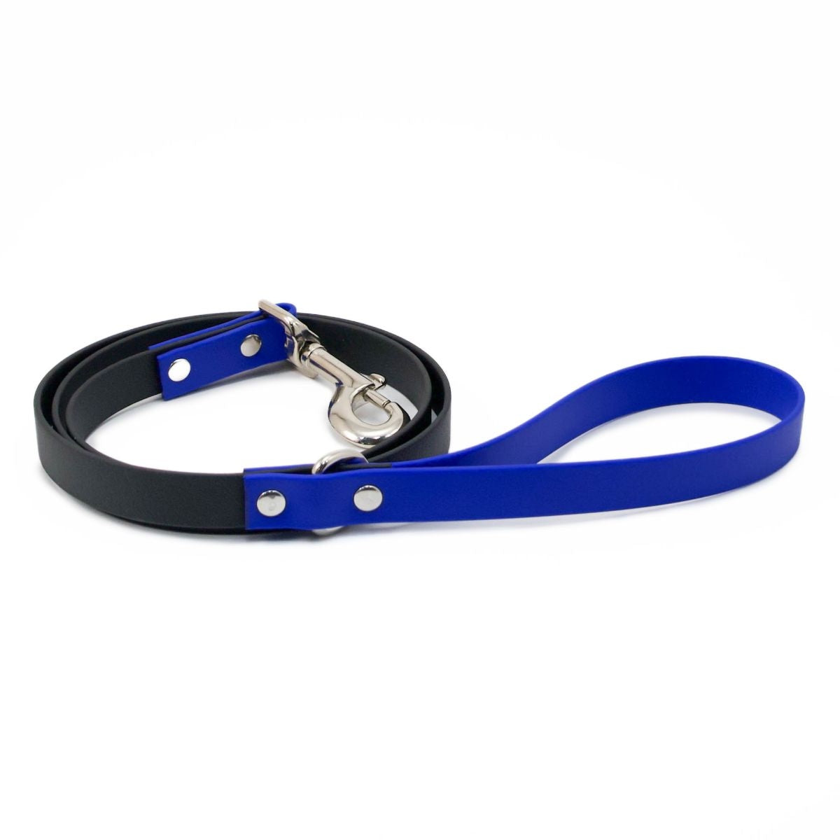 【WARE OF THE DOG ウェアオブザドッグ】2トーン ビオタン リーシュ ブラック/ロイヤルブルー Sサイズ