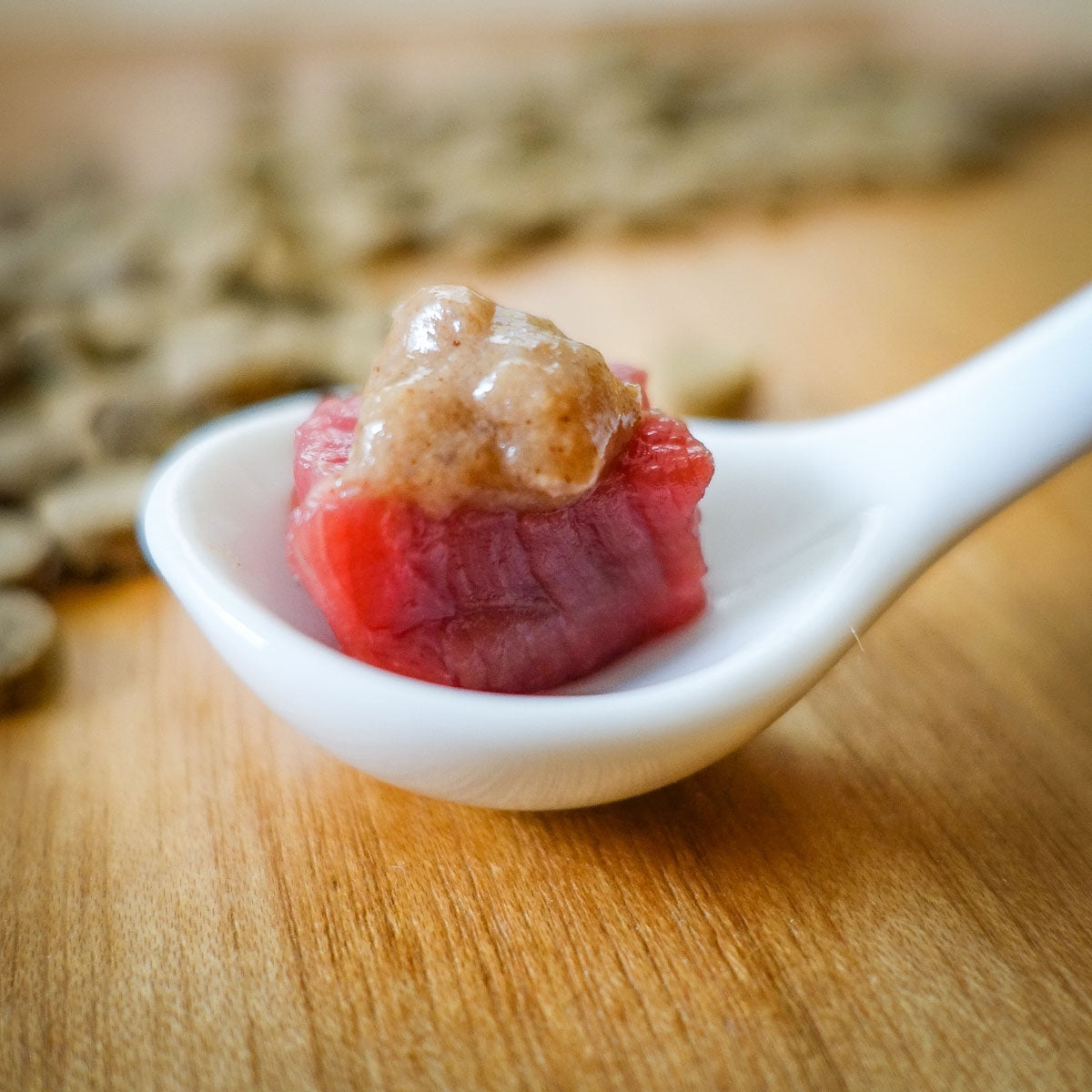 【ヤムヤムヤム! yum yum yum! 】犬用フード ふんわりソース仕立て 馬肉 60g(10g×6本)