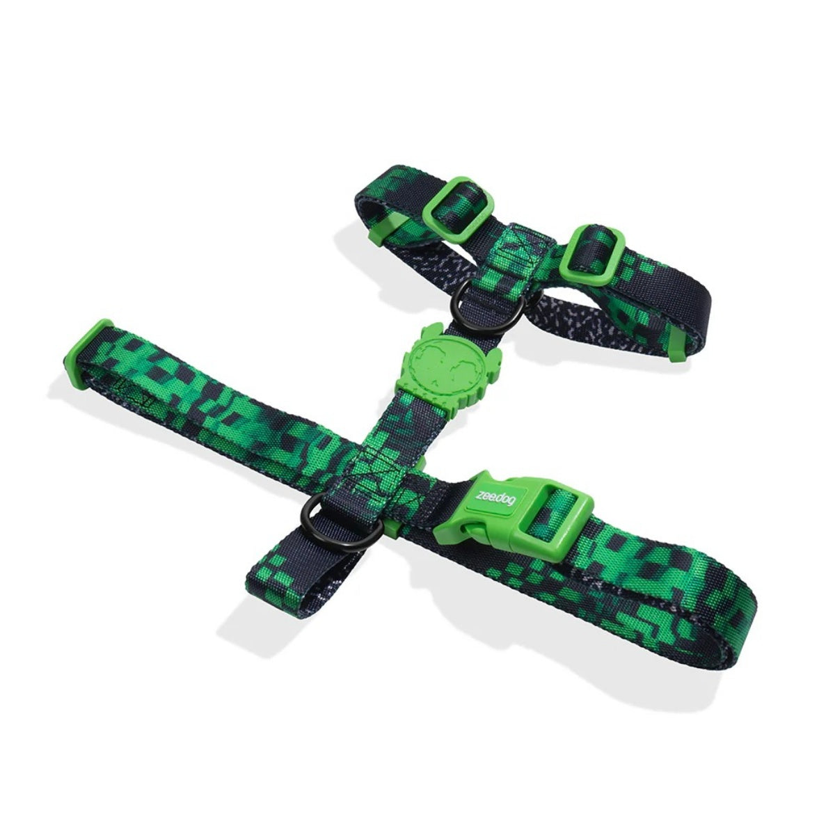 【zee.dog ジードッグ】H-HARNESS グリッチエラー #410 Hハーネス XS S M Lサイズ