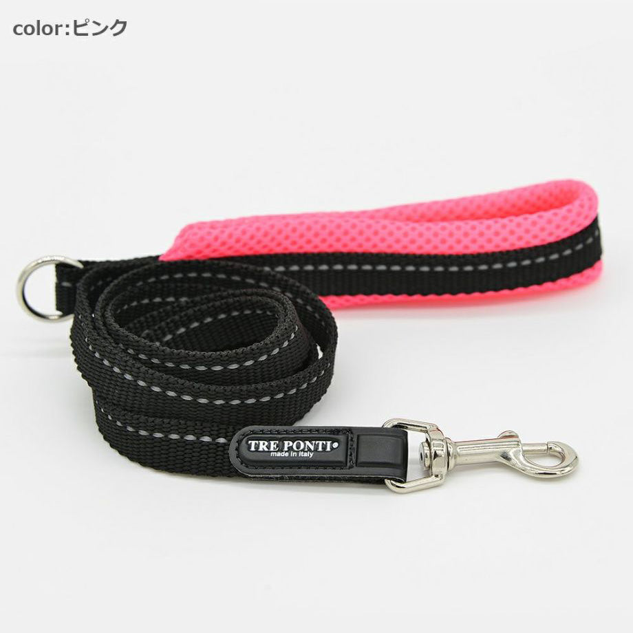 【トレポンティ Tre Ponti】ソフトメッシュリーシュ Soft Mesh Leash