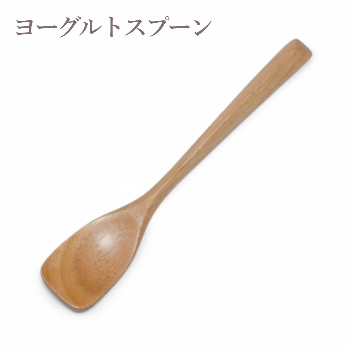【Asia Crafts Link アジアクラフトリンク】三角スプーン 三角フォーク 三角ヨーグルトスプーン 三角フルーツフォーク ユーカリ14cm