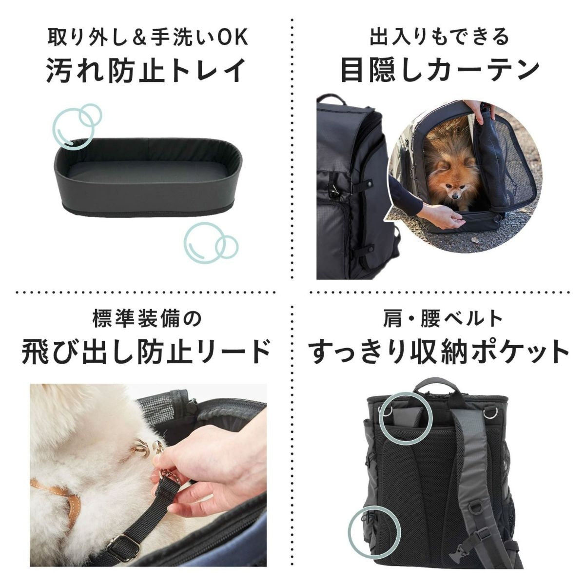 【AIRBUGGY エアバギー】3WAY BACKPACK CARRIER レギュラー クールベージュ・デニム・リップストップネイビー・ブラック