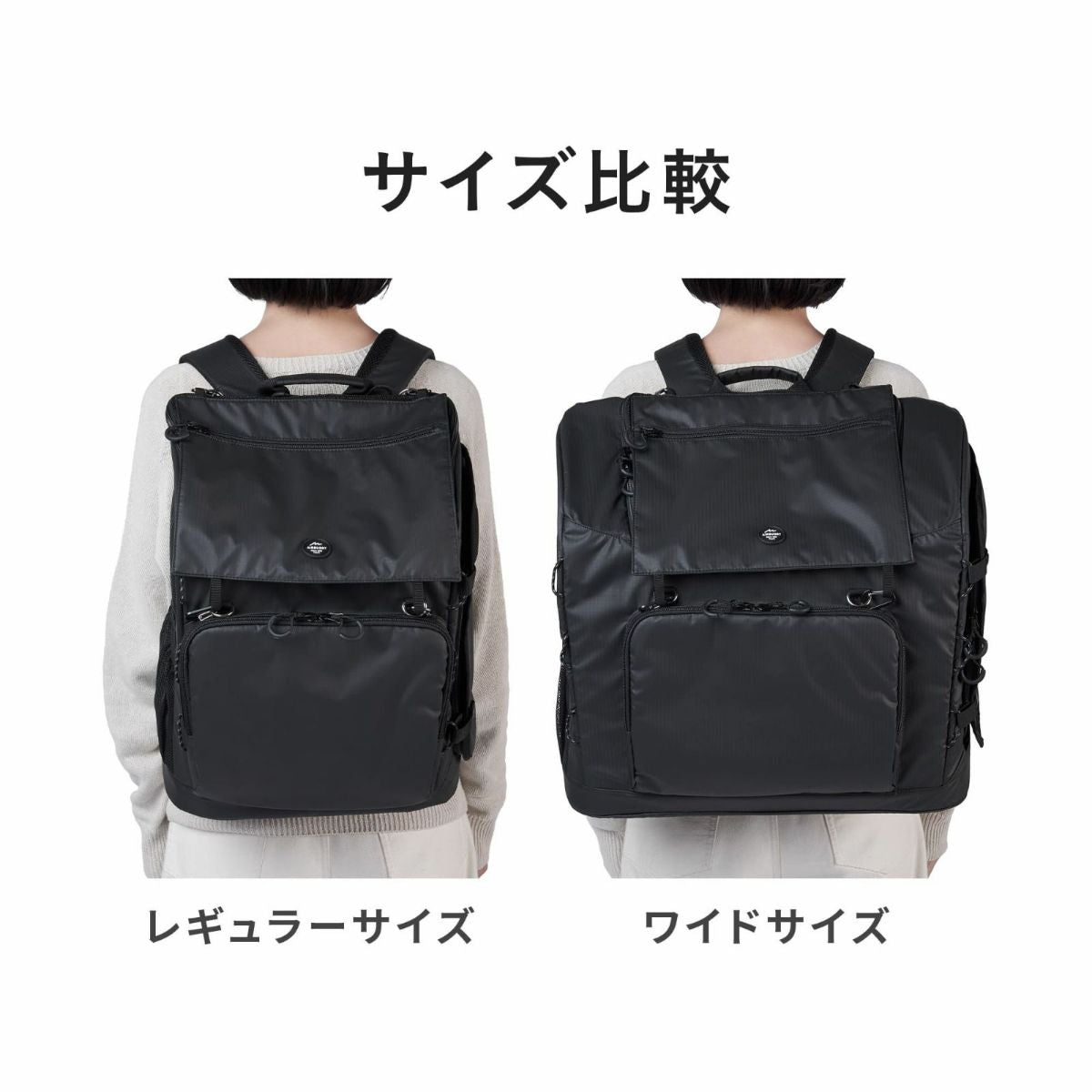 【AIRBUGGY エアバギー】3WAY BACKPACK CARRIER レギュラー クールベージュ・デニム・リップストップネイビー・ブラック