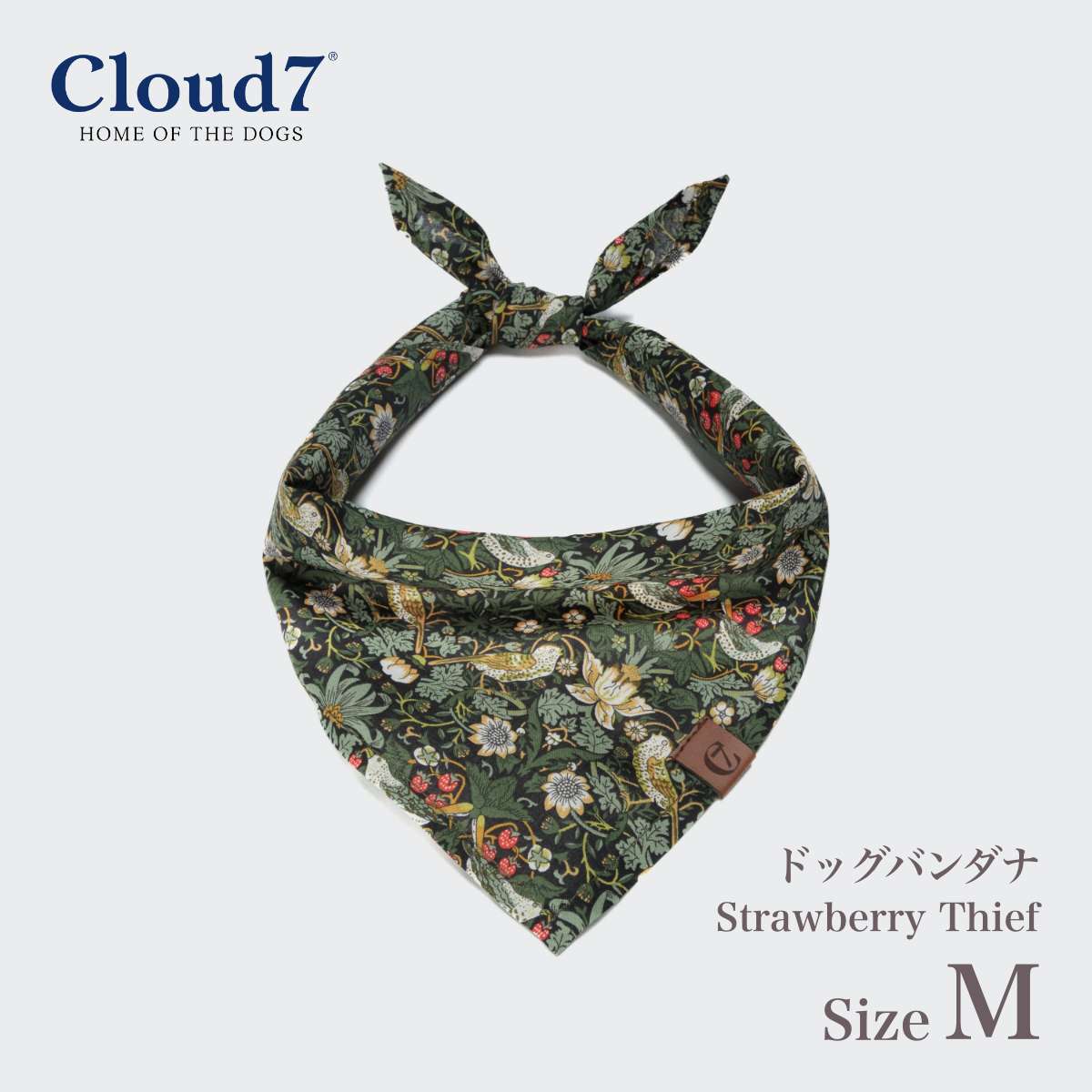 【Cloud7 クラウドセブン】ドッグバンダナ ストロベリースィーフ Mサイズ