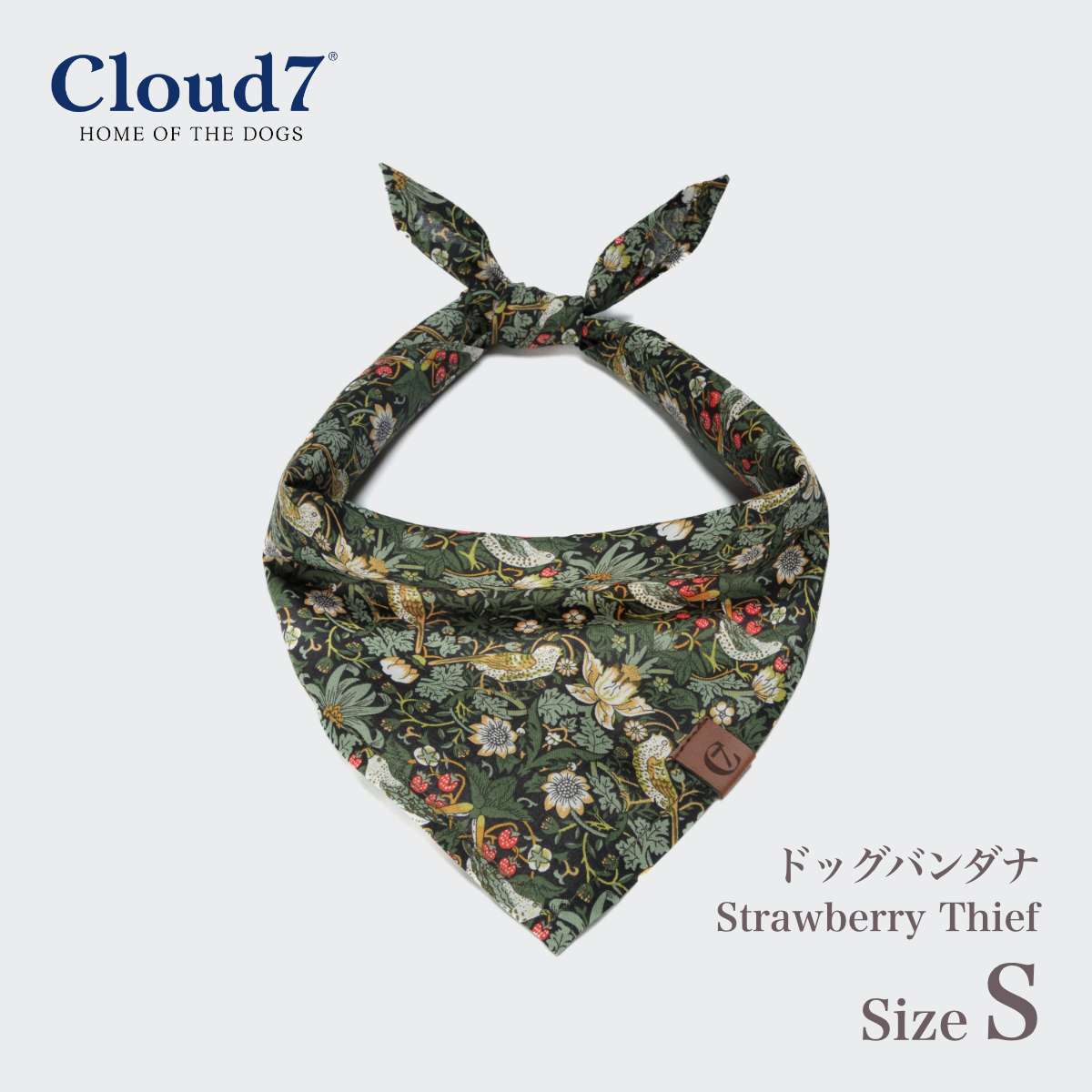 【Cloud7 クラウドセブン】ドッグバンダナ ストロベリースィーフ Sサイズ