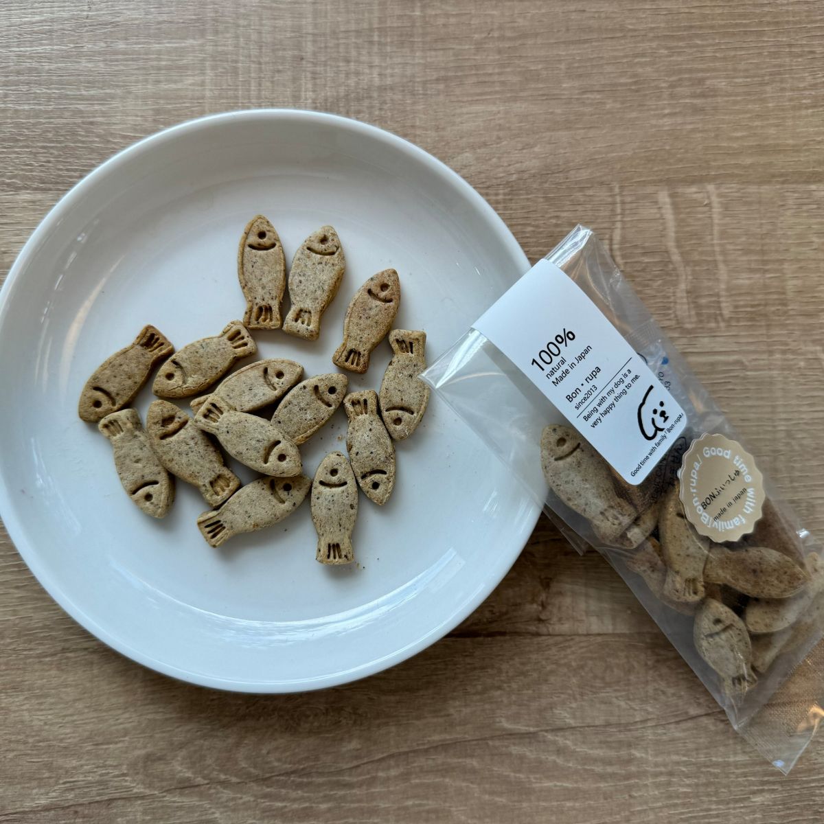 【Bon・rupa ボンルパ】BONふぃっしゅ 20g 米粉くっきーシリーズ