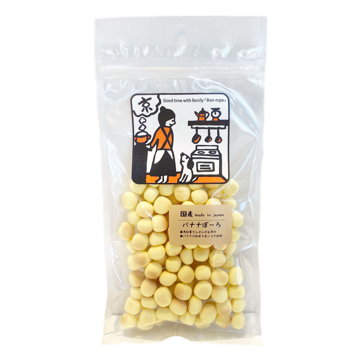【Bon・rupa ボンルパ】 バナナぼーろ 50g