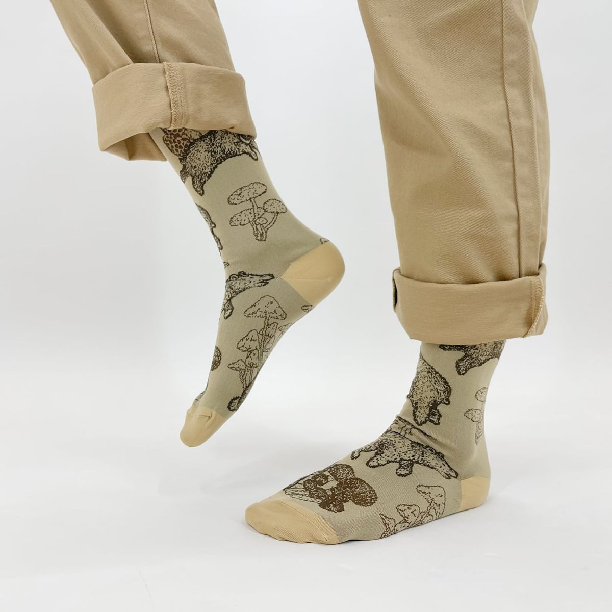 【Tomoaki Murayama / 村山大明×bpbp】SOCKS BEAR クマ ソックス