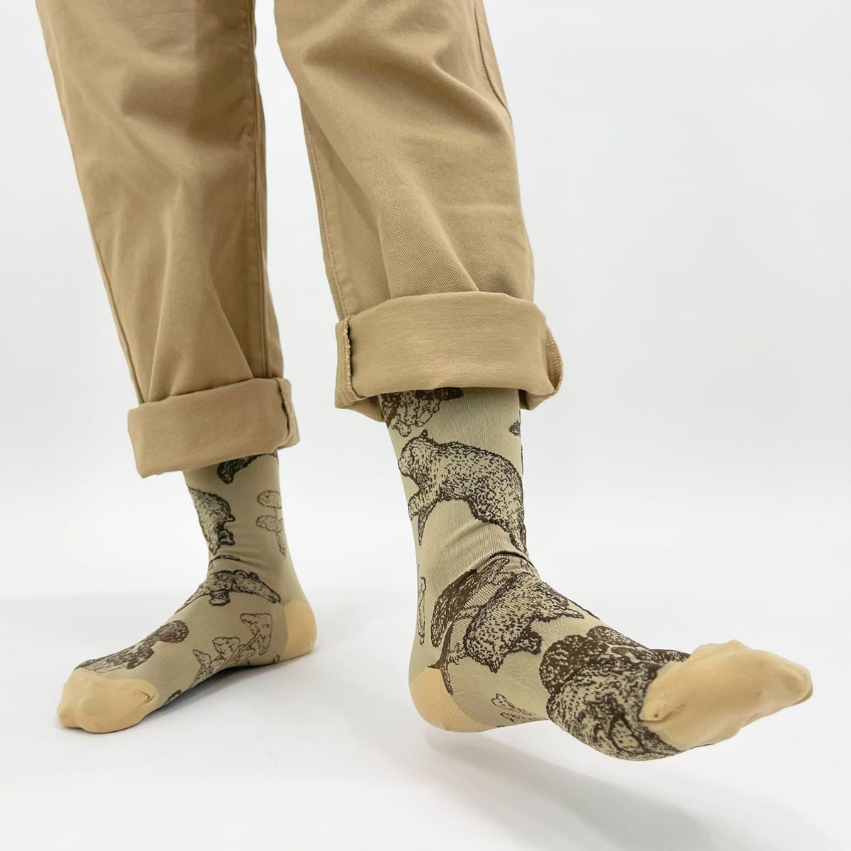 【Tomoaki Murayama / 村山大明×bpbp】SOCKS BEAR クマ ソックス