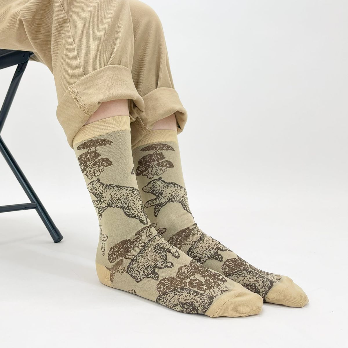 【Tomoaki Murayama / 村山大明×bpbp】SOCKS BEAR クマ ソックス