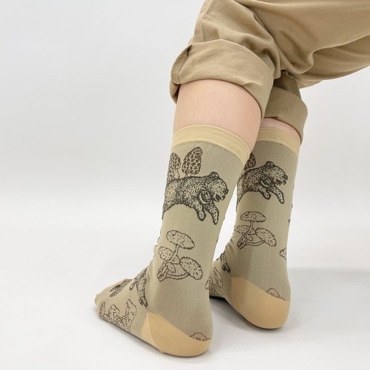 【Tomoaki Murayama / 村山大明×bpbp】SOCKS BEAR クマ ソックス