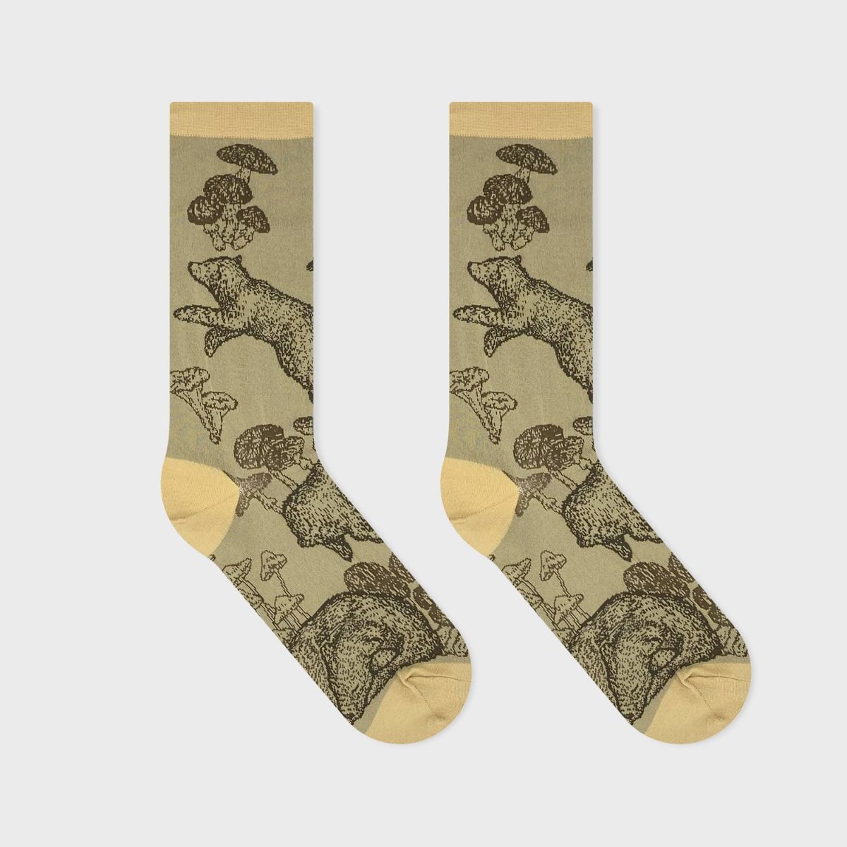 【Tomoaki Murayama / 村山大明×bpbp】SOCKS BEAR クマ ソックス