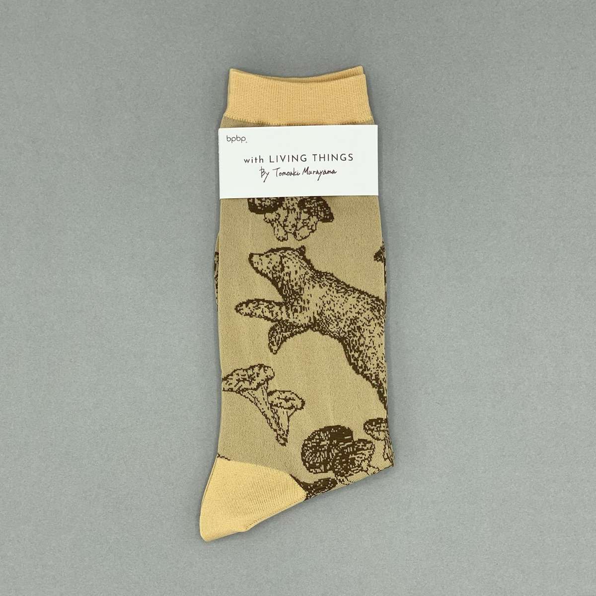 【Tomoaki Murayama / 村山大明×bpbp】SOCKS BEAR クマ ソックス