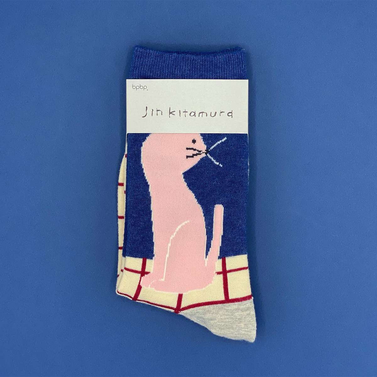 【JIN KITAMURA / 北村人×bpbp】SOCKS NEKO TO HANA 猫とはな ソックス