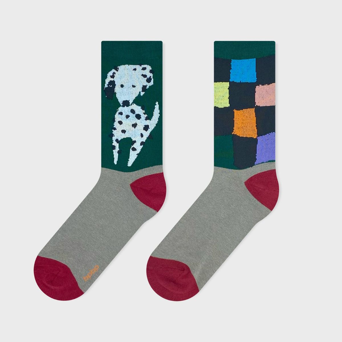 【JIN KITAMURA / 北村人×bpbp】SOCKS DALMATIAN ソックス ダルメシアン
