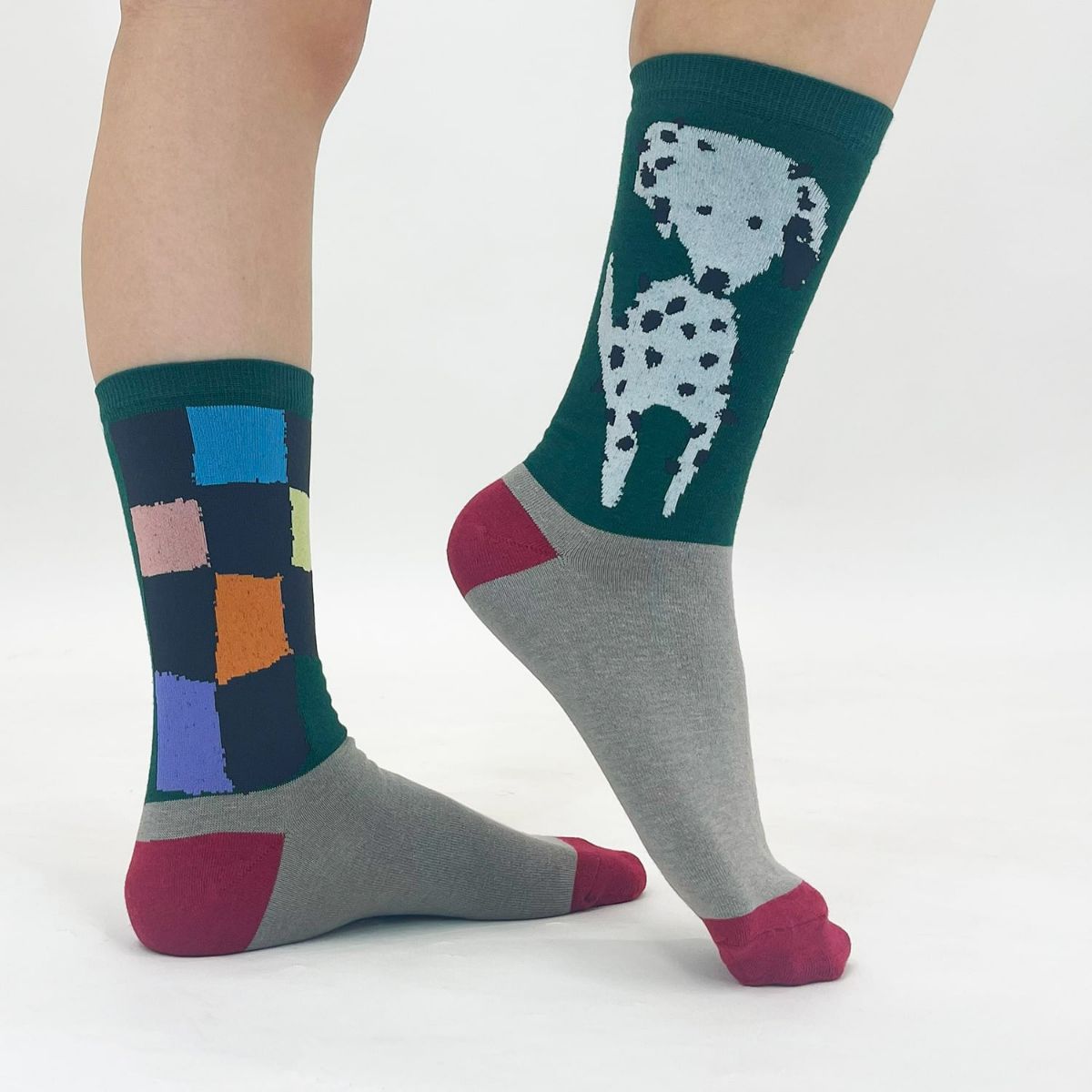 【JIN KITAMURA / 北村人×bpbp】SOCKS DALMATIAN ソックス ダルメシアン