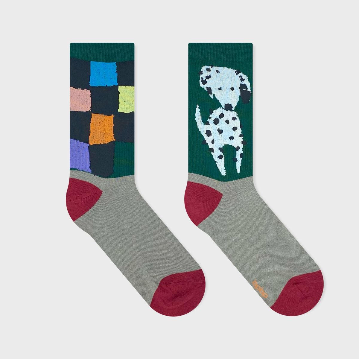 【JIN KITAMURA / 北村人×bpbp】SOCKS DALMATIAN ソックス ダルメシアン